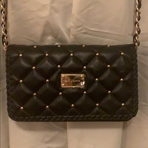 At John clutch bag w shoulder strap